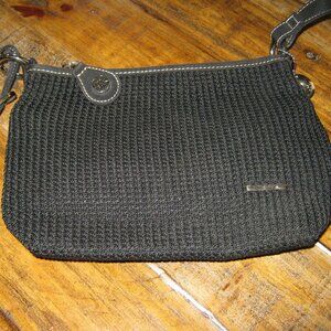 The SAK Crossbody Black Knit Purse.